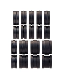 Flat Bead Roll Complete Set (9 Sets)