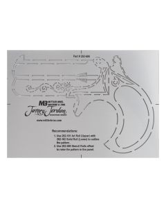 Derringer Pistol Bead Roll Template