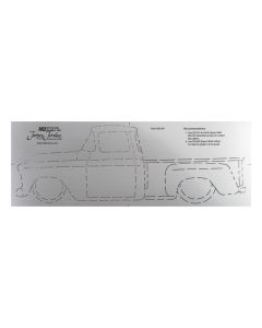 1955-1959 GM Truck Bead Roll Template