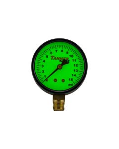 2.5" GLOW GAUGE HEAD ONLY 15 Psi