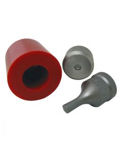 Round Punch & Die w/ Urethane Stripper - 5/32" to 1"