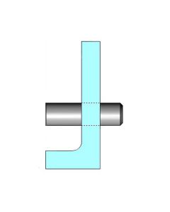 1" & 2" Upper finger lock plate