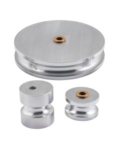 7/8" OD - 3-1/2" Radius Round Shoe Set w/ Ecc. Roll