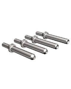 Flat Rivet Set (3/32, 1/8, 5/32, 3/16 sizes)