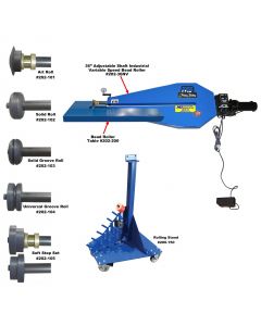 Mittler Bros 36" Jamey Jordan Bead Roller Kit - Variable Speed Industrial Motor